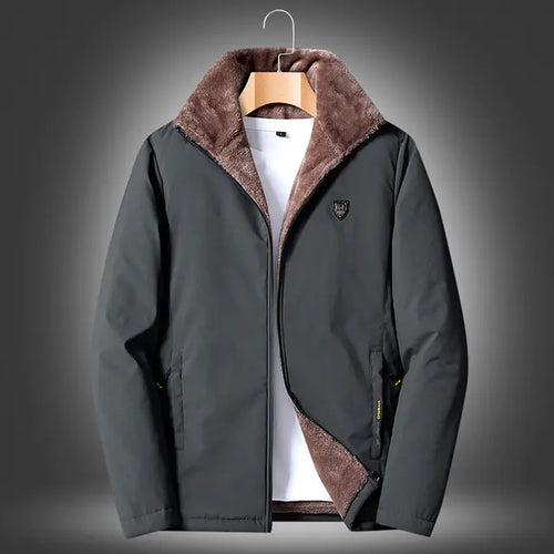 Men's Windproof Casual Jacket for Outdoor Wear
