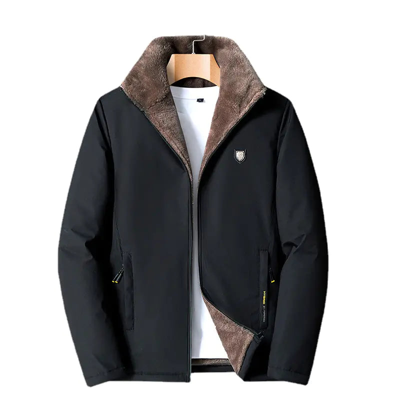 Men's Windproof Casual Jacket for Outdoor Wear