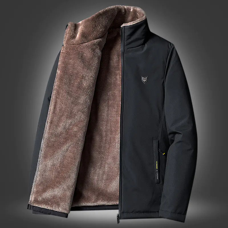 Men's Windproof Casual Jacket for Outdoor Wear