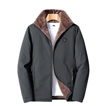 Men's Windproof Casual Jacket for Outdoor Wear