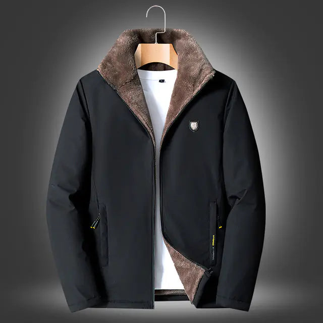 Men's Windproof Casual Jacket for Outdoor Wear